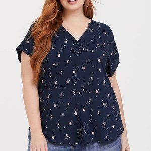 Moon Challis Dollman Blouse
